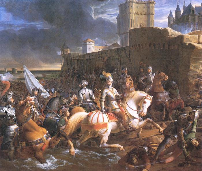 Francois-Edouard Picot The Siege of Calais China oil painting art
